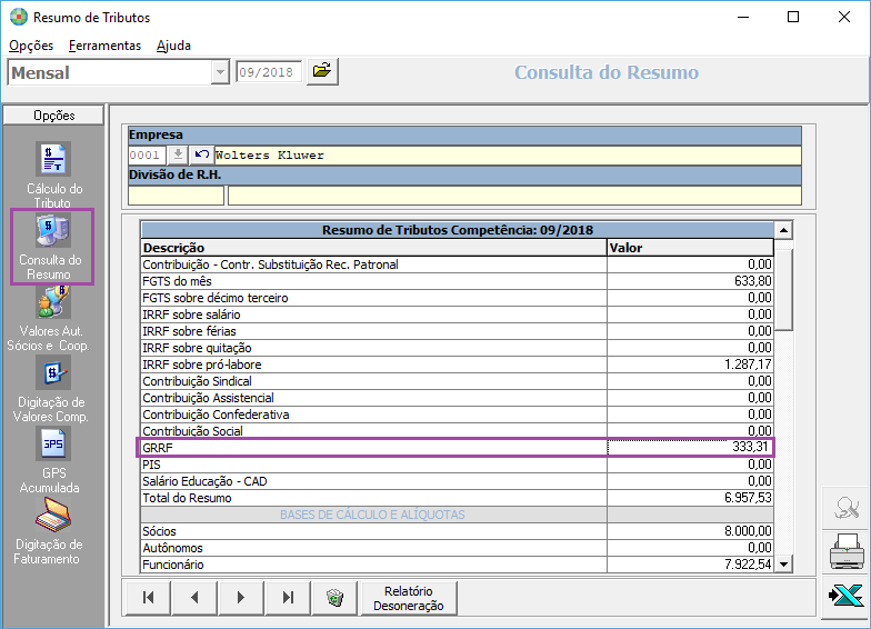 C222-Como realizar a integração de GRRF para contabilidade